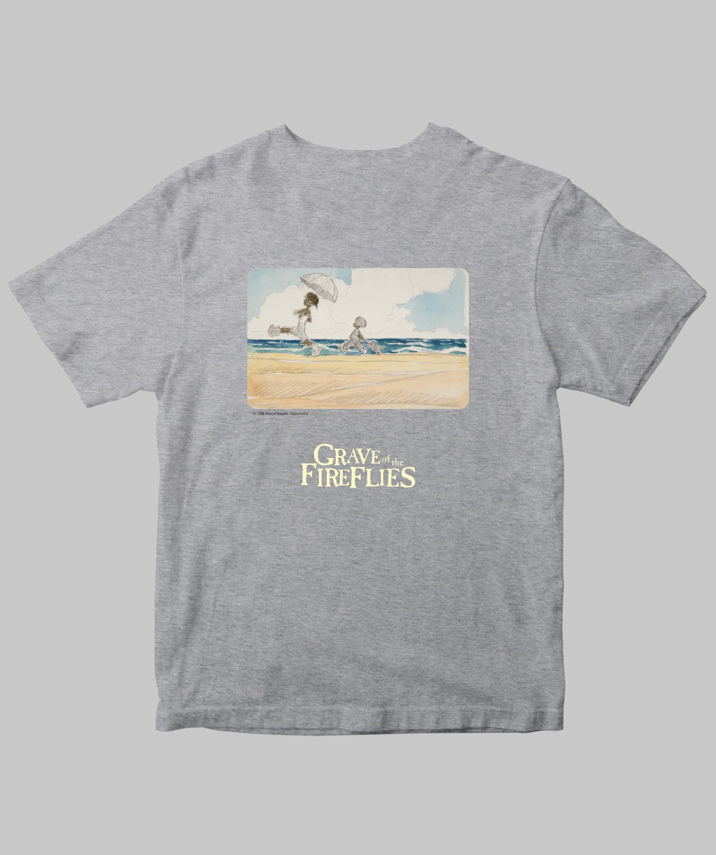 アニメ映画「火垂るの墓」 / オリジナルTシャツ TypeA（バックプリント） / 新潮社