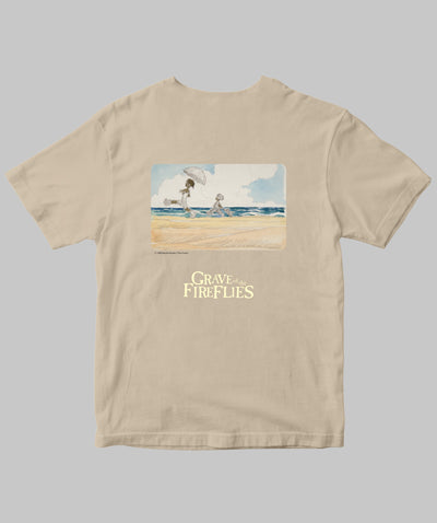 アニメ映画「火垂るの墓」 / オリジナルTシャツ TypeA（バックプリント） / 新潮社