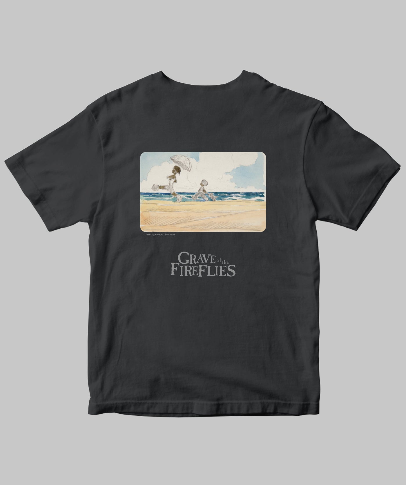 アニメ映画「火垂るの墓」 / オリジナルTシャツ TypeA（バックプリント） / 新潮社