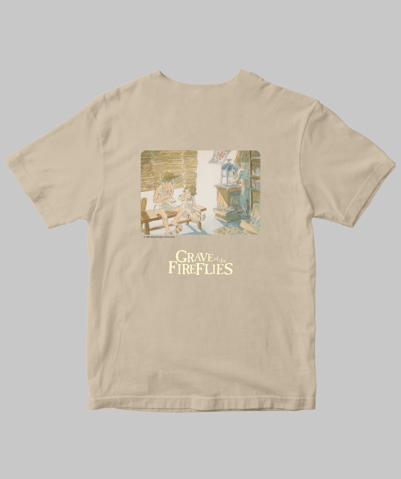 アニメ映画「火垂るの墓」 / オリジナルTシャツ TypeB（バックプリント） / 新潮社