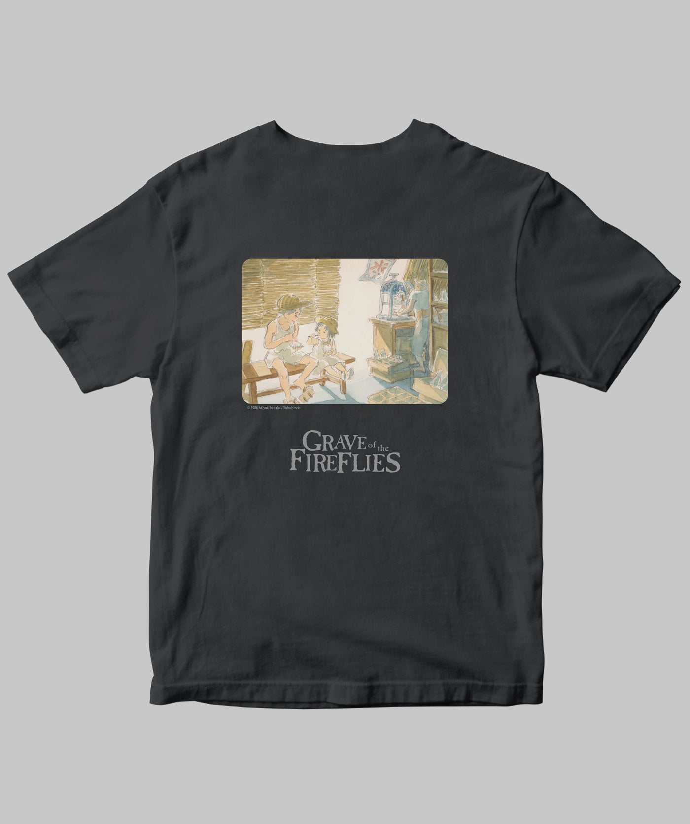 アニメ映画「火垂るの墓」 / オリジナルTシャツ TypeB（バックプリント） / 新潮社