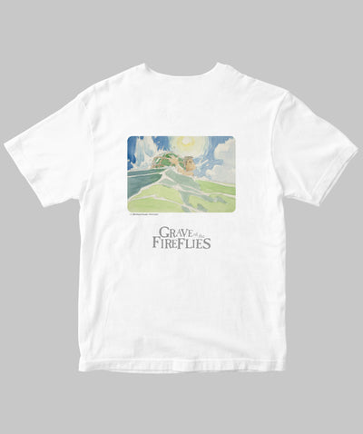 アニメ映画「火垂るの墓」 / オリジナルTシャツ TypeC（バックプリント） / 新潮社