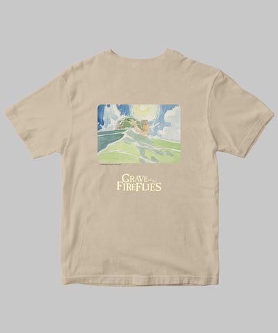 アニメ映画「火垂るの墓」 / オリジナルTシャツ TypeC（バックプリント） / 新潮社