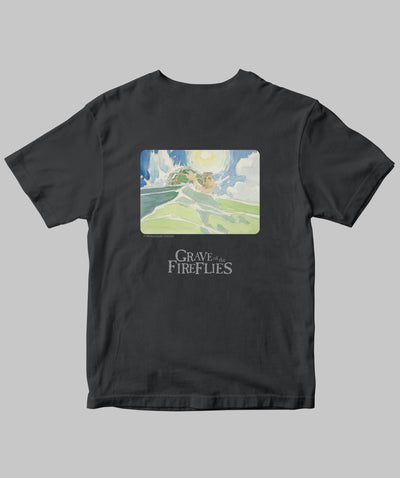 アニメ映画「火垂るの墓」 / オリジナルTシャツ TypeC（バックプリント） / 新潮社