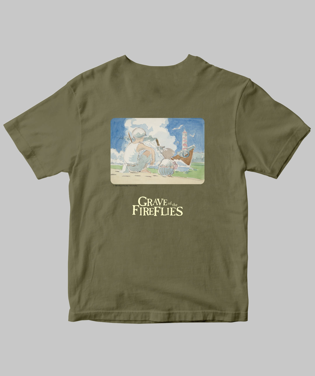 アニメ映画「火垂るの墓」 / オリジナルTシャツ TypeD（バックプリント