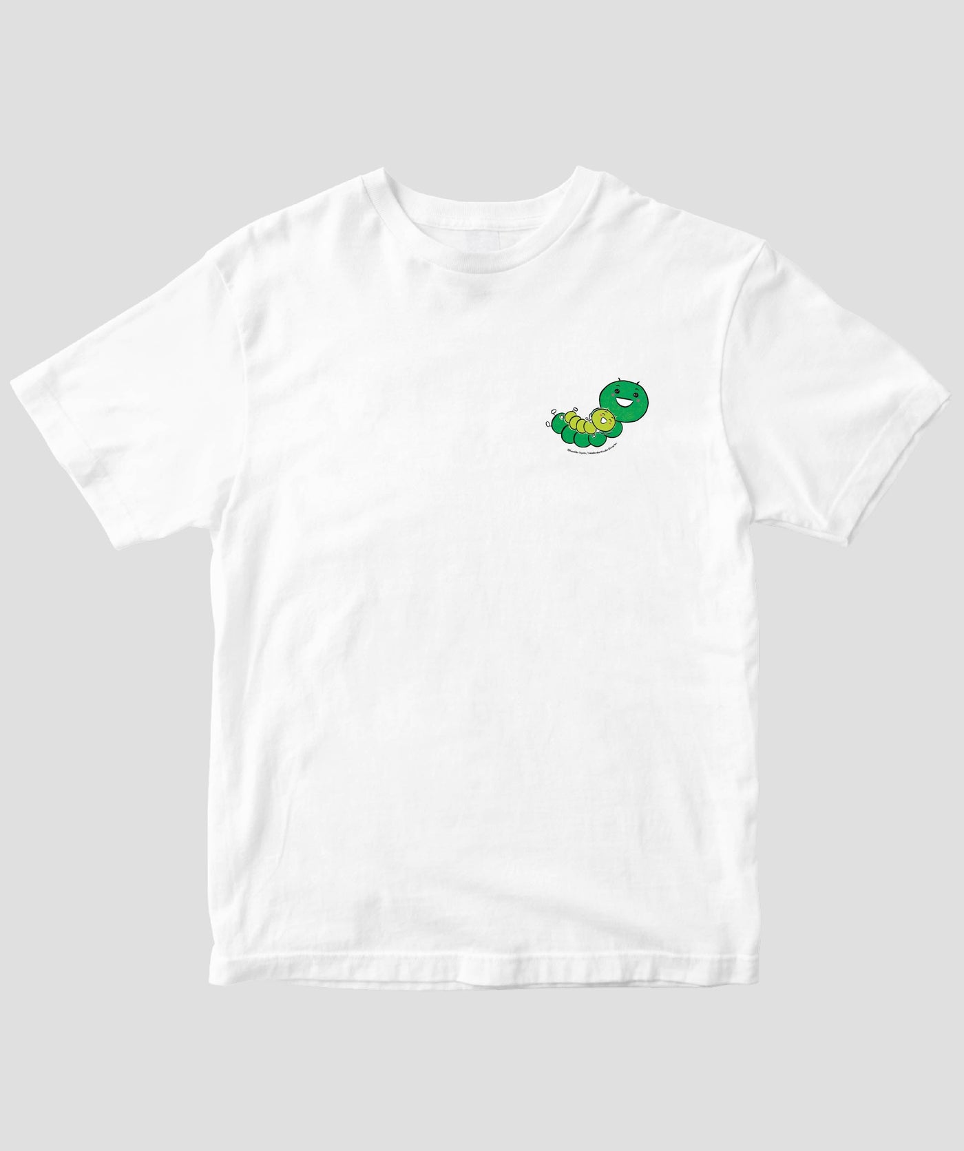 とよた かずひこ『いもむし ごろごろ』Tシャツ / 世界文化ワンダーグループ