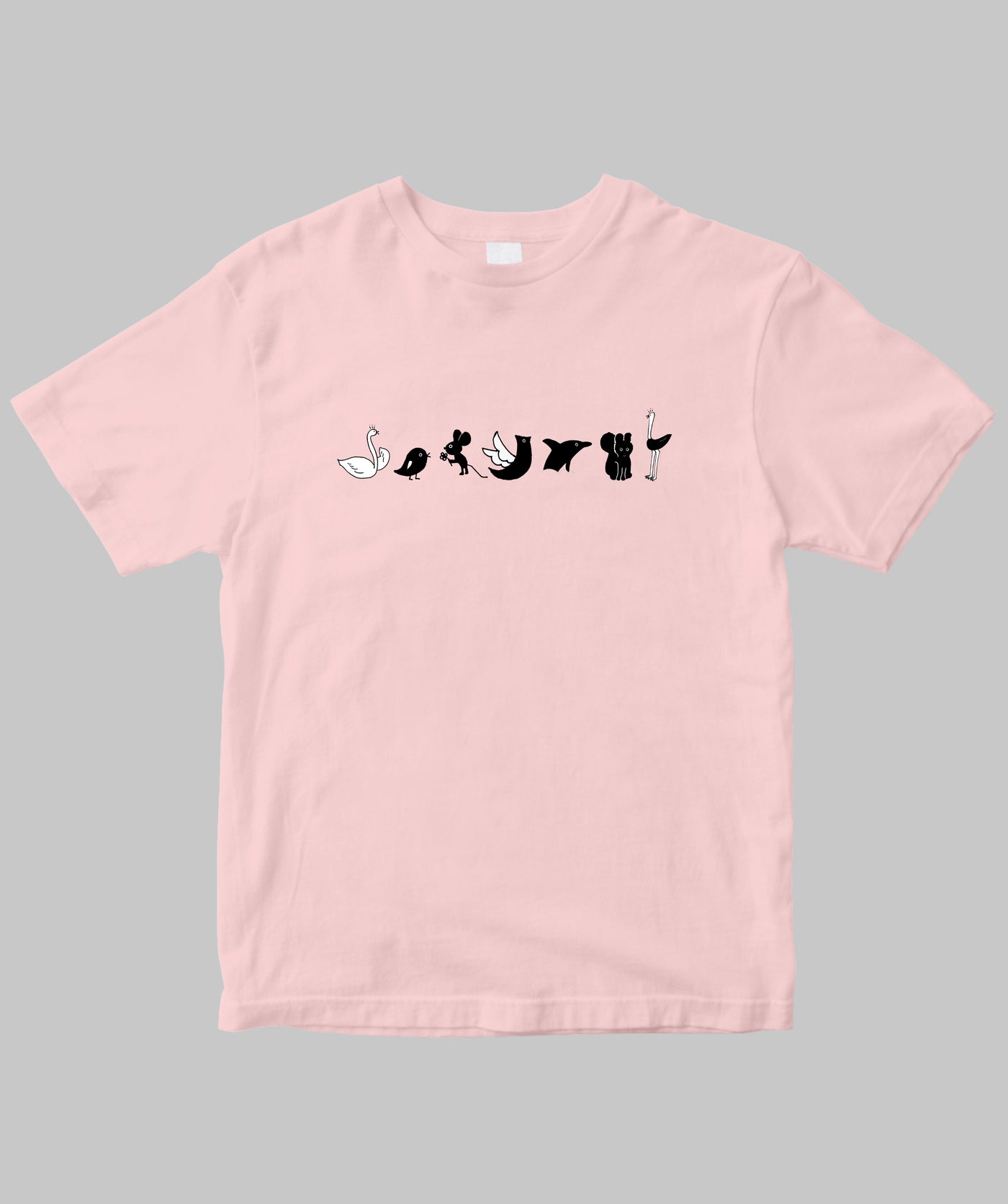 両面パターン】岩波ジュニア新書 / イメージキャラクター大集合Tシャツ