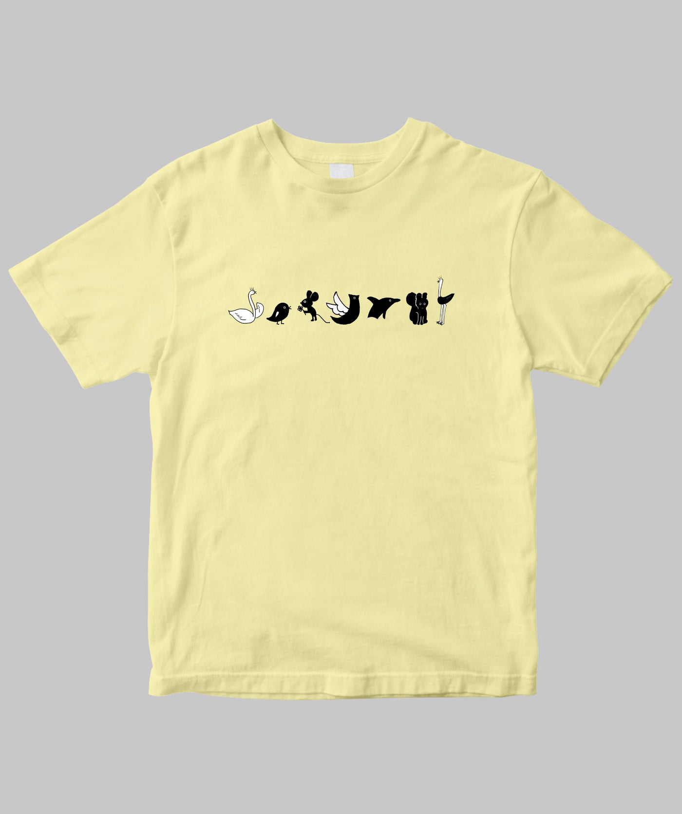 両面パターン】岩波ジュニア新書 / イメージキャラクター大集合Tシャツ