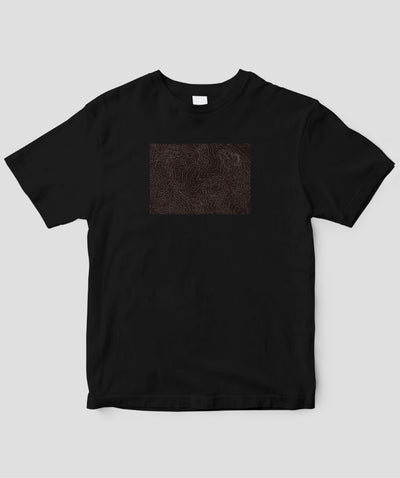 等高線Tシャツ 涸沢 ワイド小 / 山と溪谷社