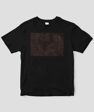 等高線Tシャツ 涸沢 ワイド大 / 山と溪谷社