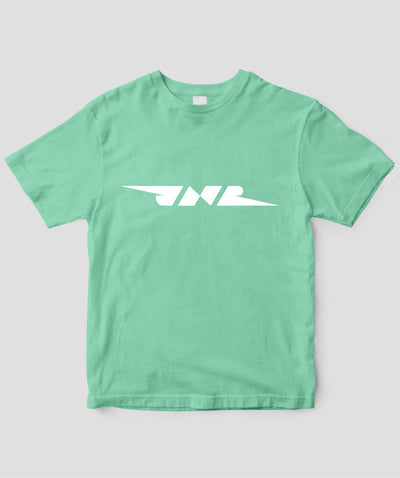 国鉄JNRマーク Type I Tシャツ（コンテナ色 / ホワイト） / 天夢人