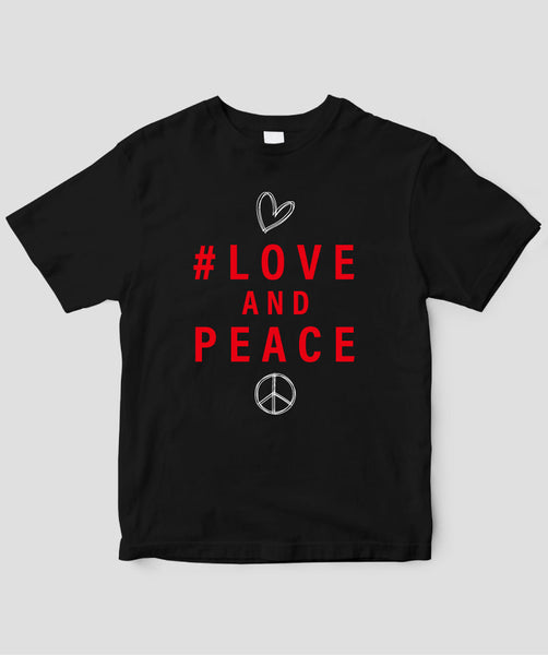 LOVE AND PEACE 英語版 Tシャツ Type J / 三修社 – pTa . shop