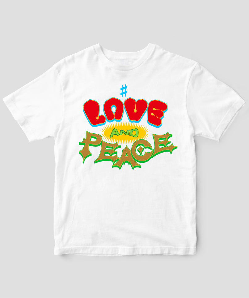 LOVE AND PEACE 英語版 Tシャツ Type L / 三修社 – pTa . shop