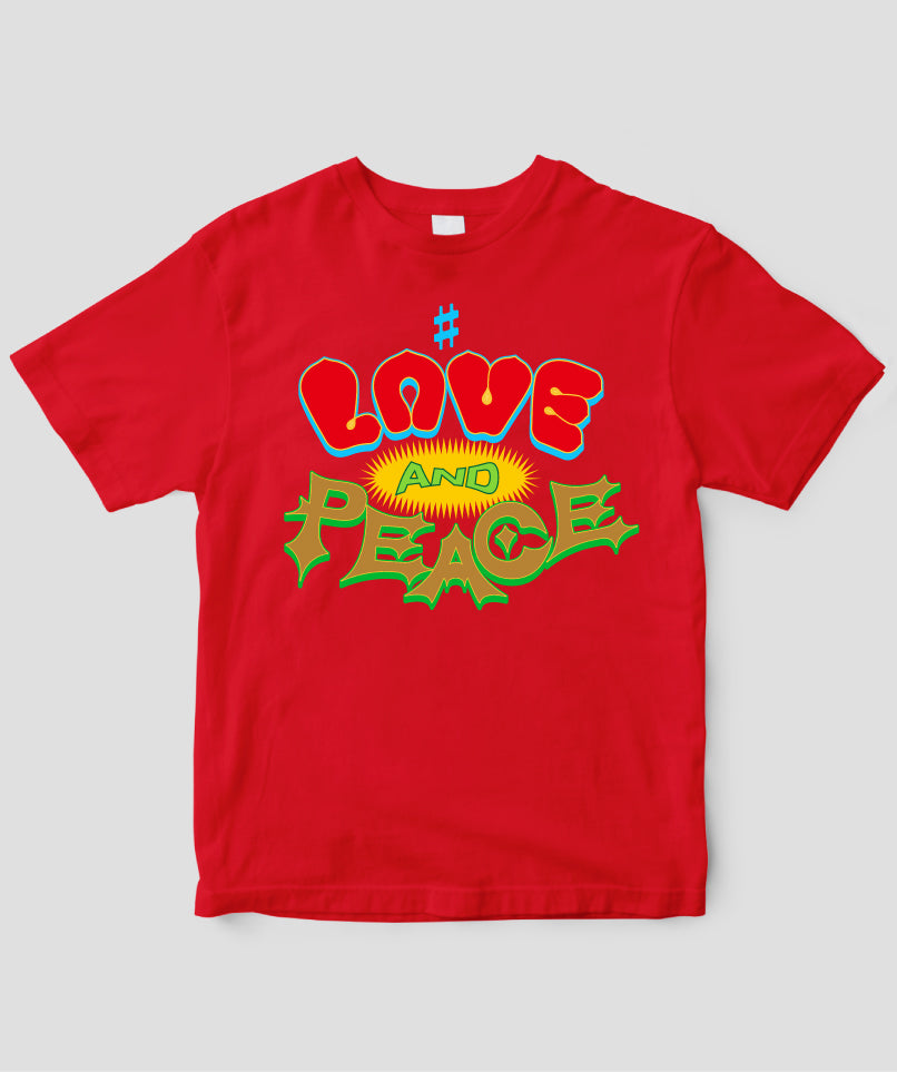 LOVE AND PEACE 英語版 Tシャツ Type L / 三修社 – pTa . shop LOVE AND PEACE 英語版 Tシャツ Type L / 三修社 – pTa . shop