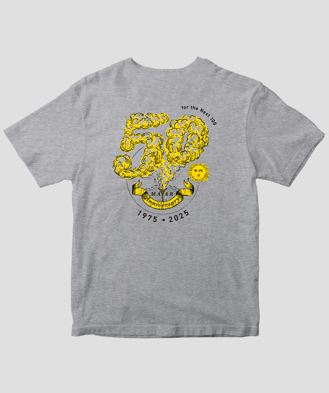 50周年 / 火山Tシャツ （バックプリント）/ マール社 – pTa . shop