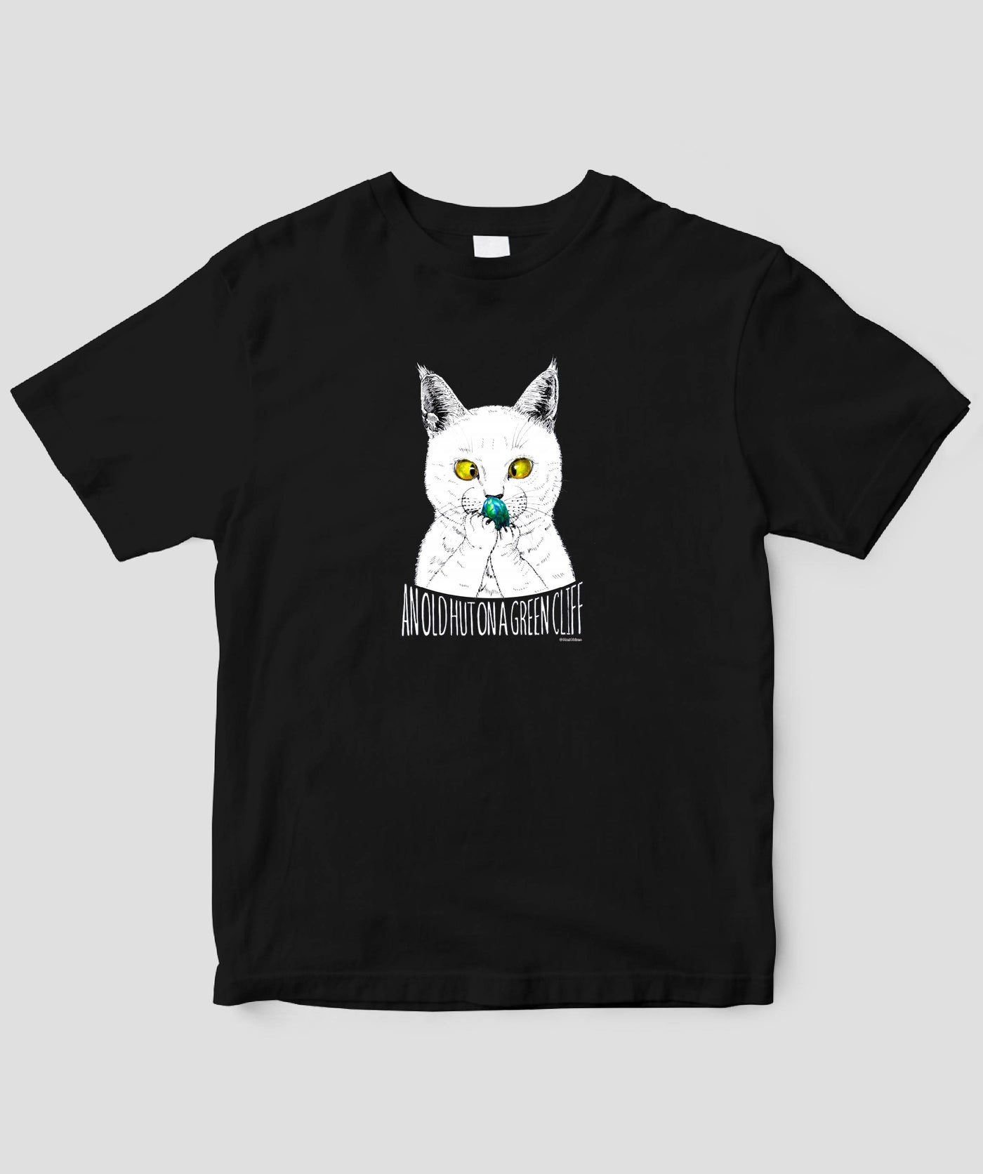 なかの真実『みどりのがけのふるいいえ』描きおろしオリジナルTシャツ / 世界文化社
