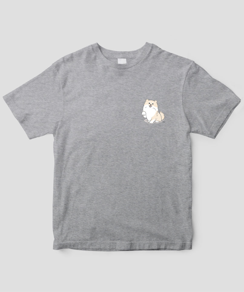 うちのむっくはいつも楽しそう / むっくのワンポイントTシャツ / ワニブックス