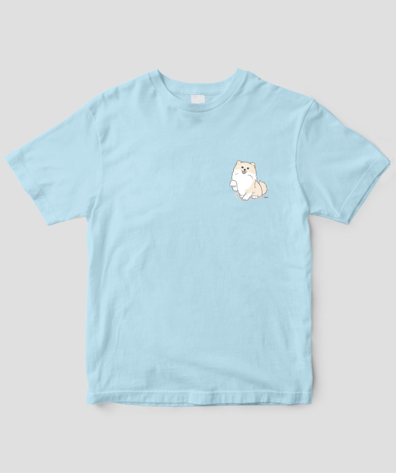 うちのむっくはいつも楽しそう / むっくのワンポイントTシャツ / ワニブックス