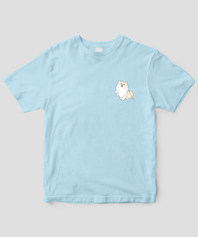 うちのむっくはいつも楽しそう / むっくのワンポイントTシャツ / ワニブックス