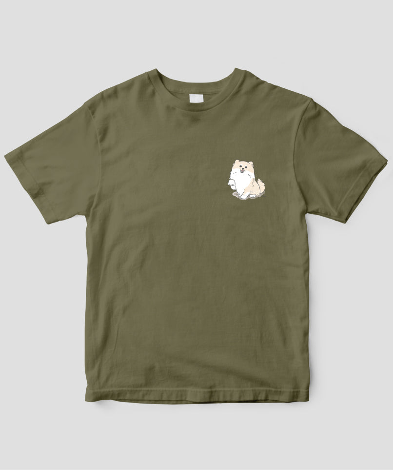 うちのむっくはいつも楽しそう / むっくのワンポイントTシャツ / ワニブックス