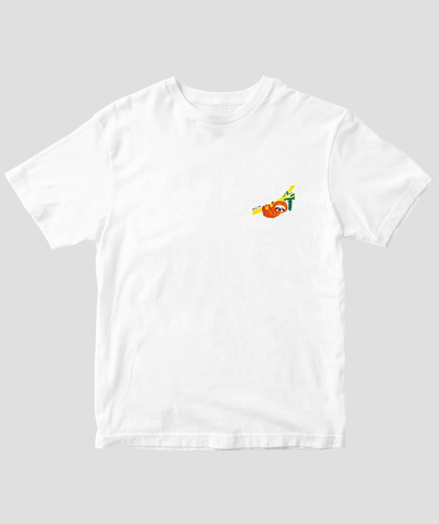 【キッズ】なまけていません。 / ナマケモノ（ワンポイント） / パイ インターナショナル