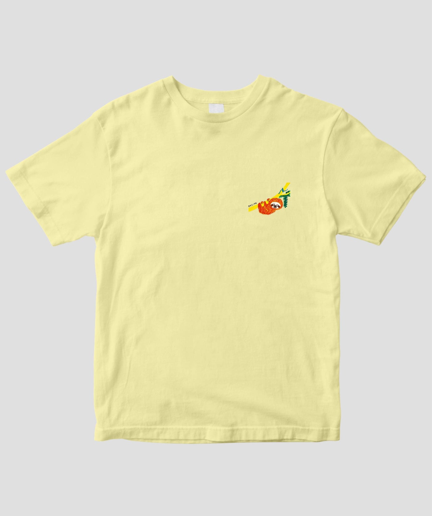 【キッズ】なまけていません。 / ナマケモノ（ワンポイント） / パイ インターナショナル