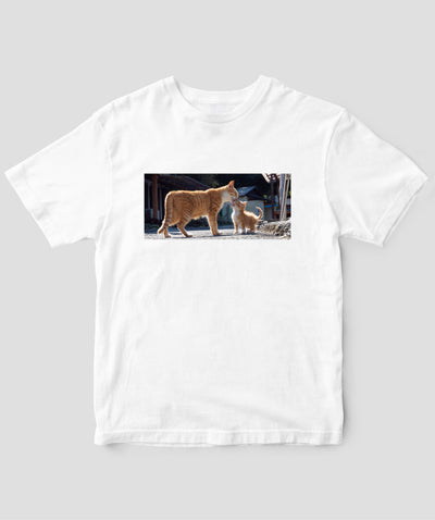 simabossneko / 『キス猫』Tシャツ / ワニブックス