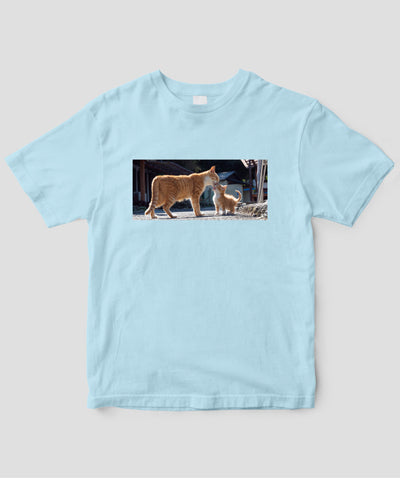 simabossneko / 『キス猫』Tシャツ / ワニブックス