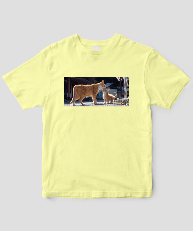 simabossneko / 『キス猫』Tシャツ / ワニブックス