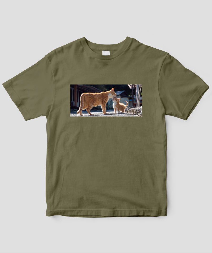 simabossneko / 『キス猫』Tシャツ / ワニブックス