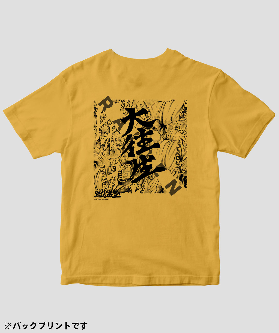 魁!!男塾 / 三面拳 雷電 Tシャツ / ICE – pTa . shop