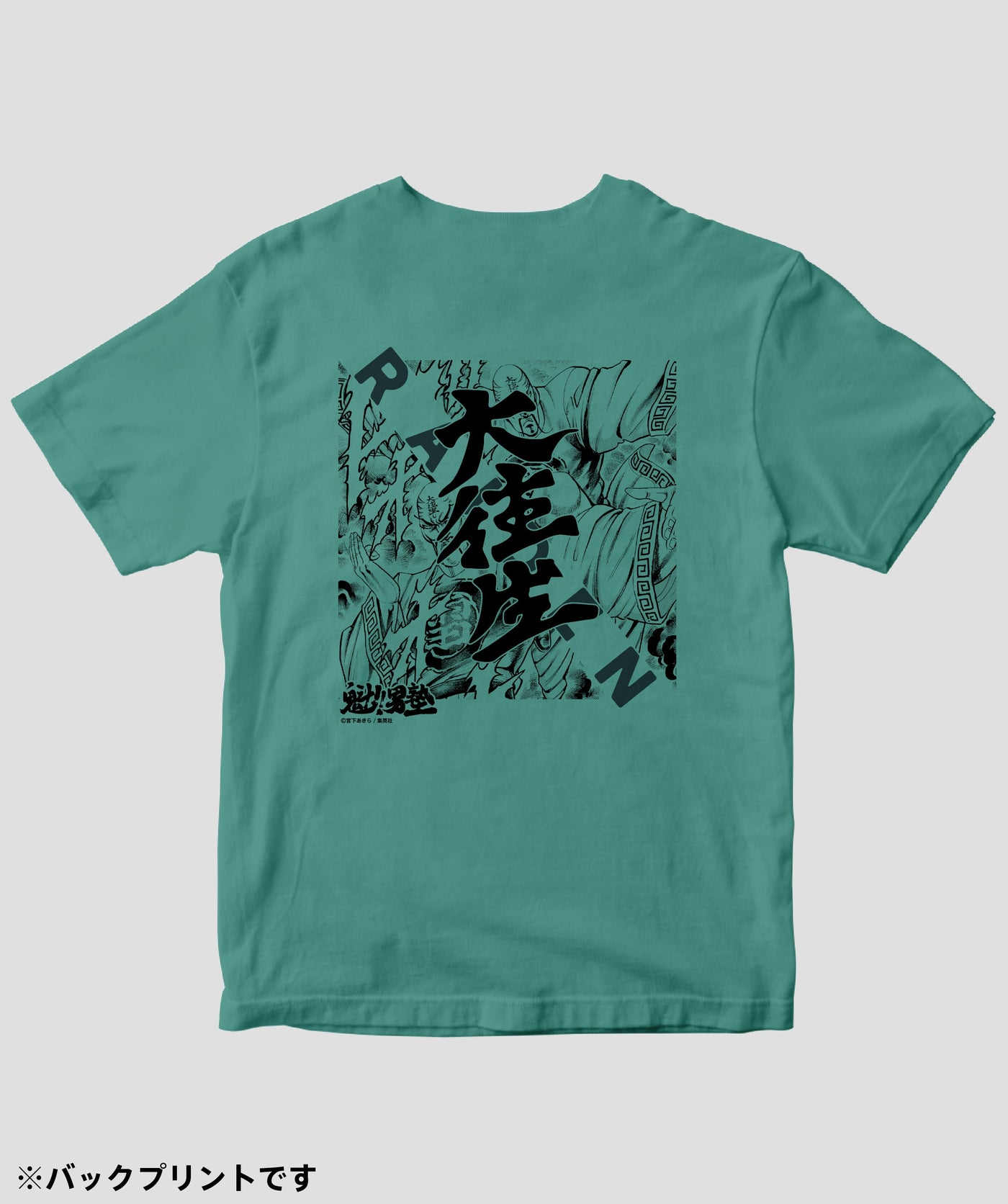 魁!!男塾 / 三面拳 雷電 Tシャツ / ICE – pTa . shop