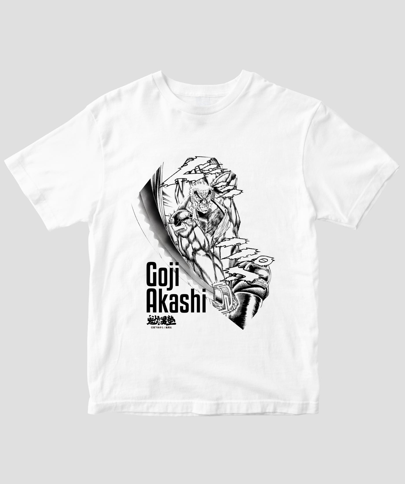 魁!!男塾 / 二号生筆頭 赤石剛次 Tシャツ / ICE – pTa . shop
