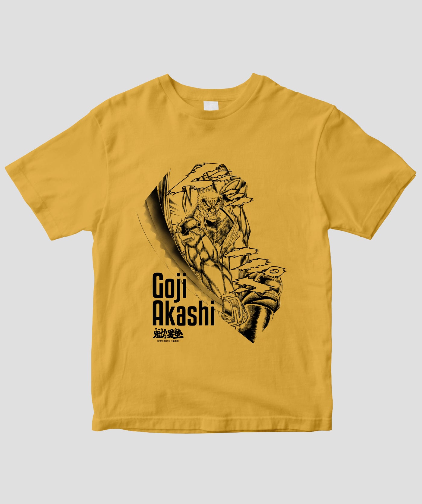 魁!!男塾 / 二号生筆頭 赤石剛次 Tシャツ / ICE – pTa . shop