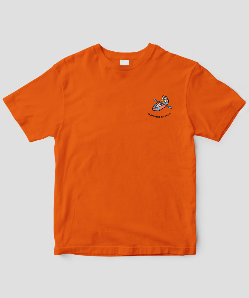 『はじめてのパックラフト A to Z』Let's enjoy packraft！Tシャツ　TypeB