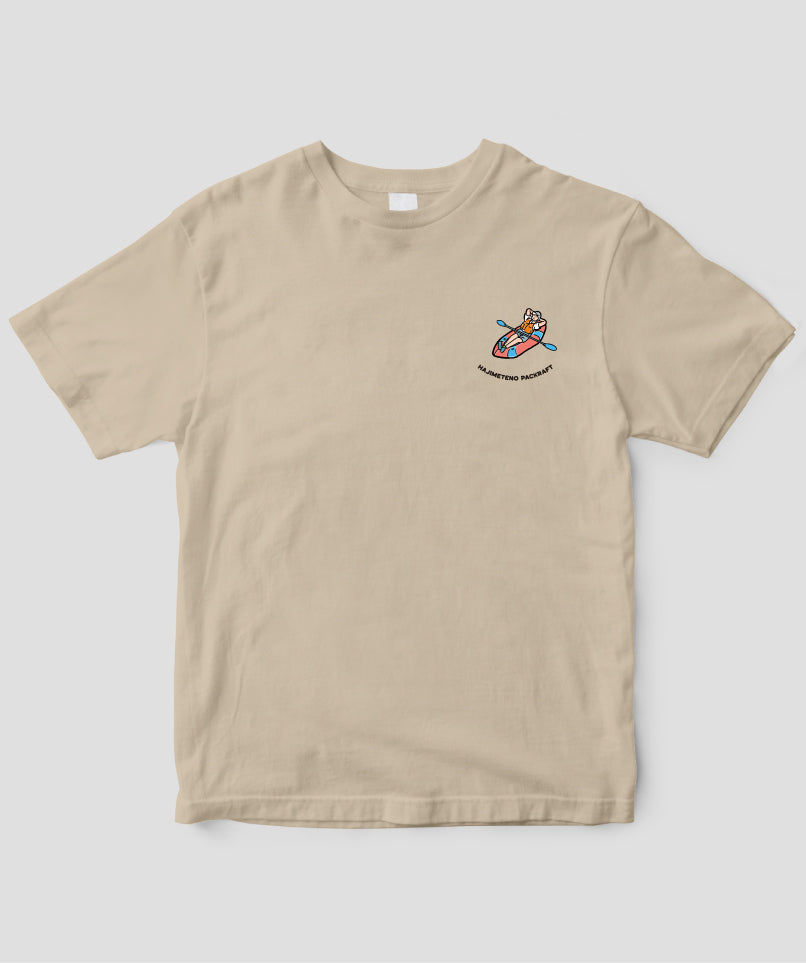 『はじめてのパックラフト A to Z』Let's enjoy packraft！Tシャツ　TypeB