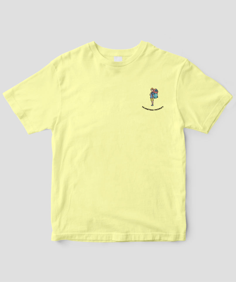 『はじめてのパックラフト A to Z』Let's enjoy packraft！Tシャツ　TypeC