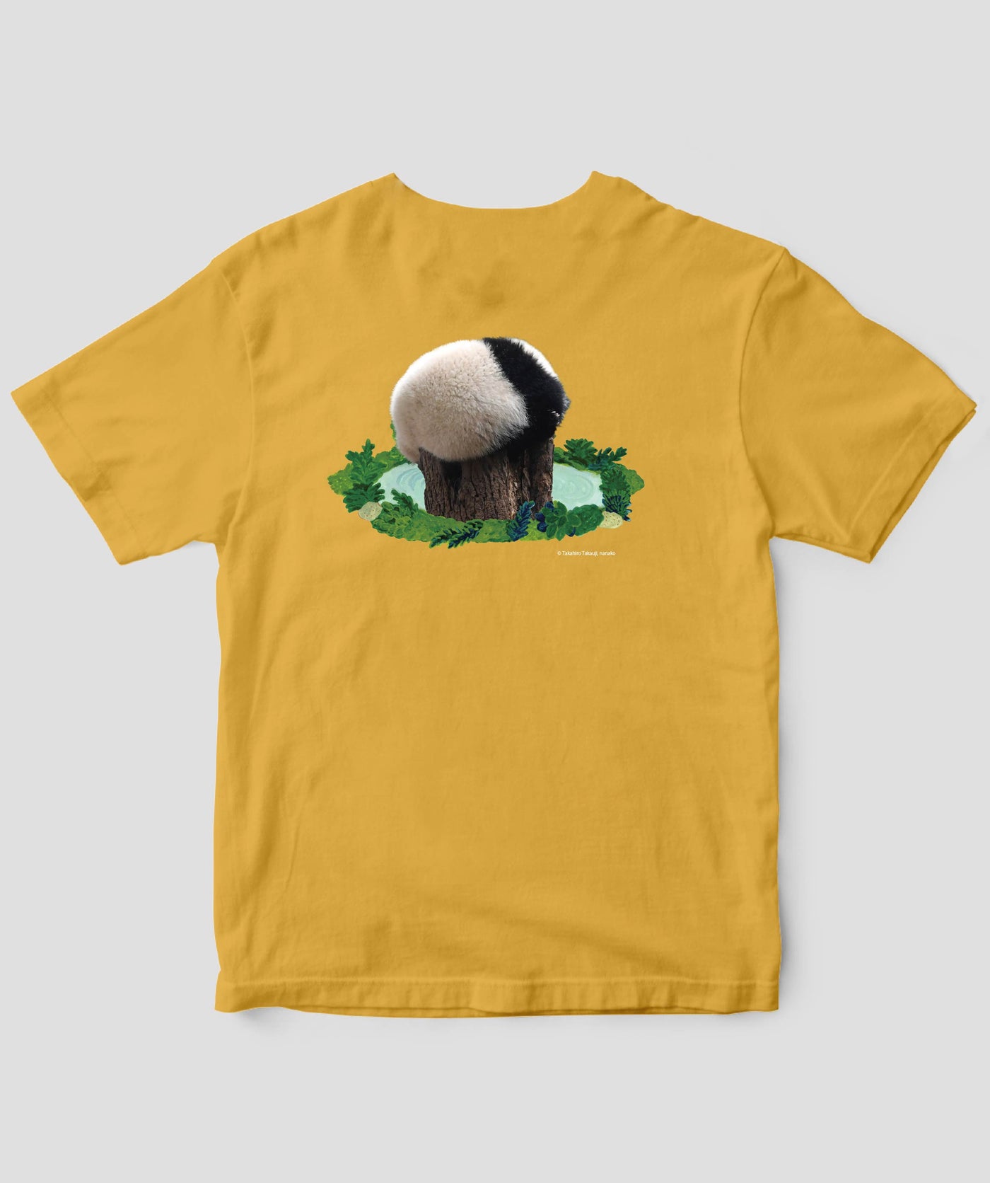 今泉忠明『パンダ沼への招待状』パンダ沼Tシャツ / 世界文化社