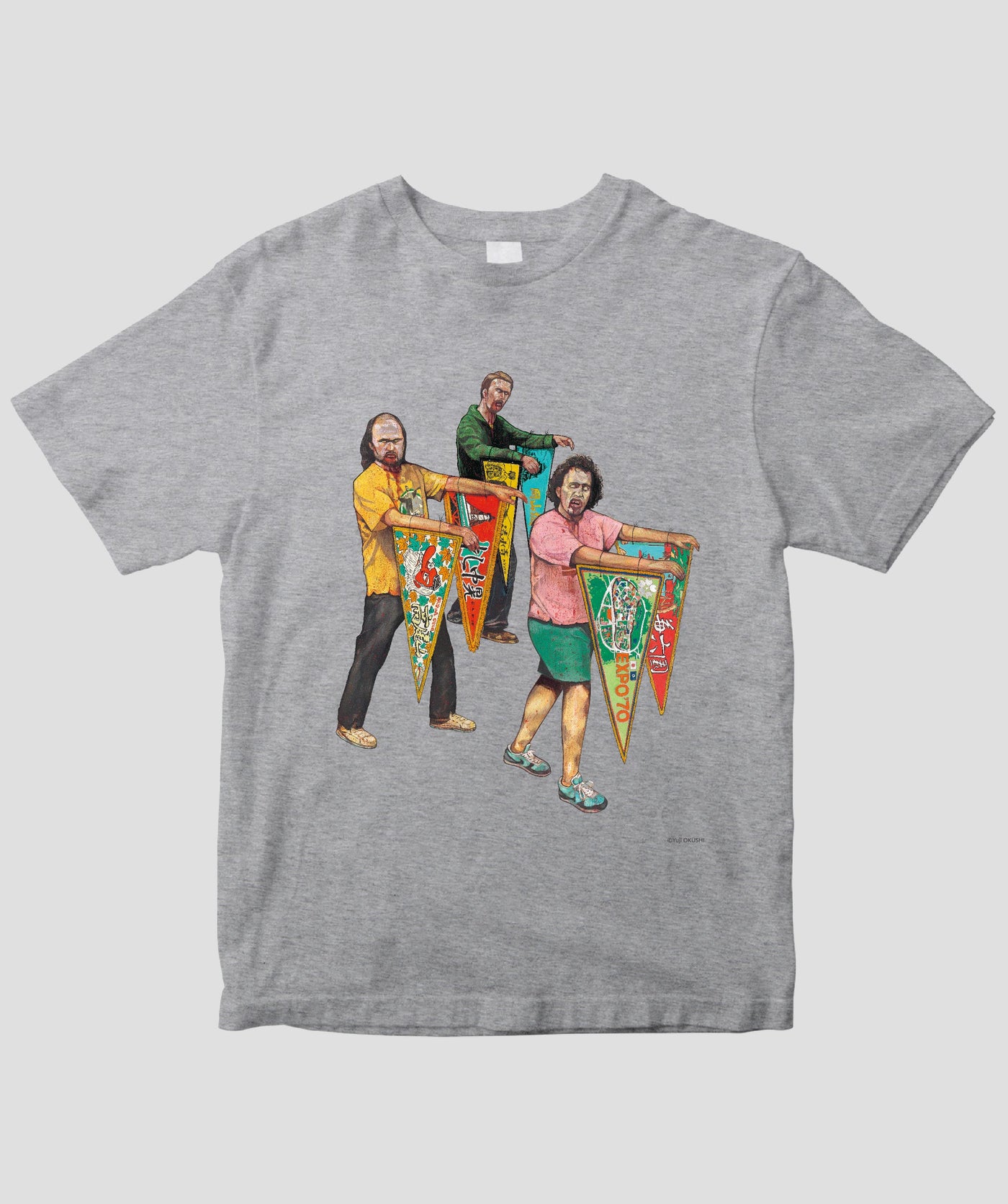 ペナントゾンビTシャツ / 偕成社