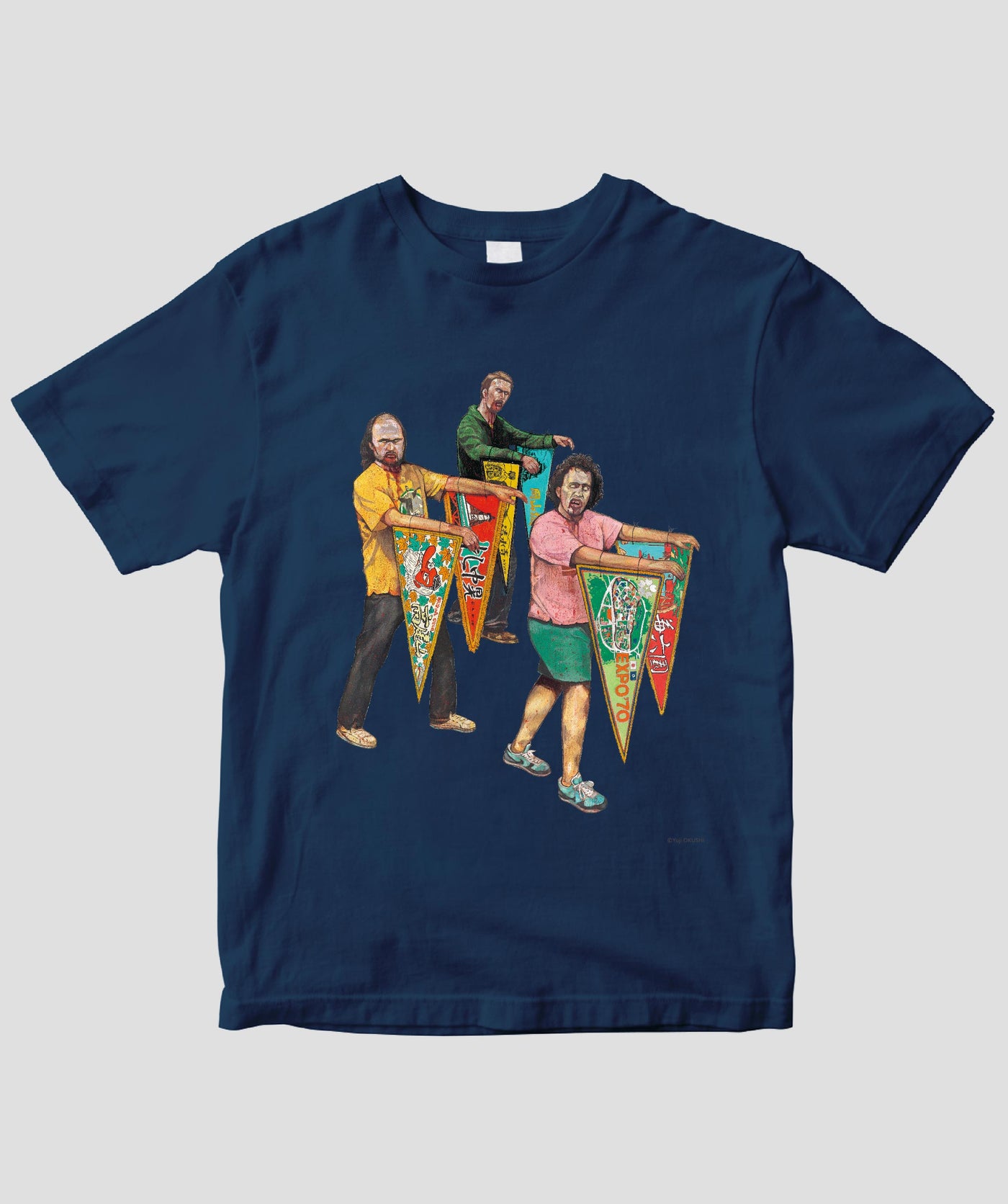 ペナントゾンビTシャツ / 偕成社