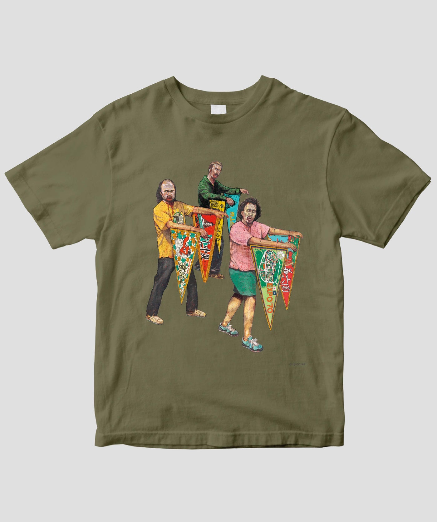 ペナントゾンビTシャツ / 偕成社