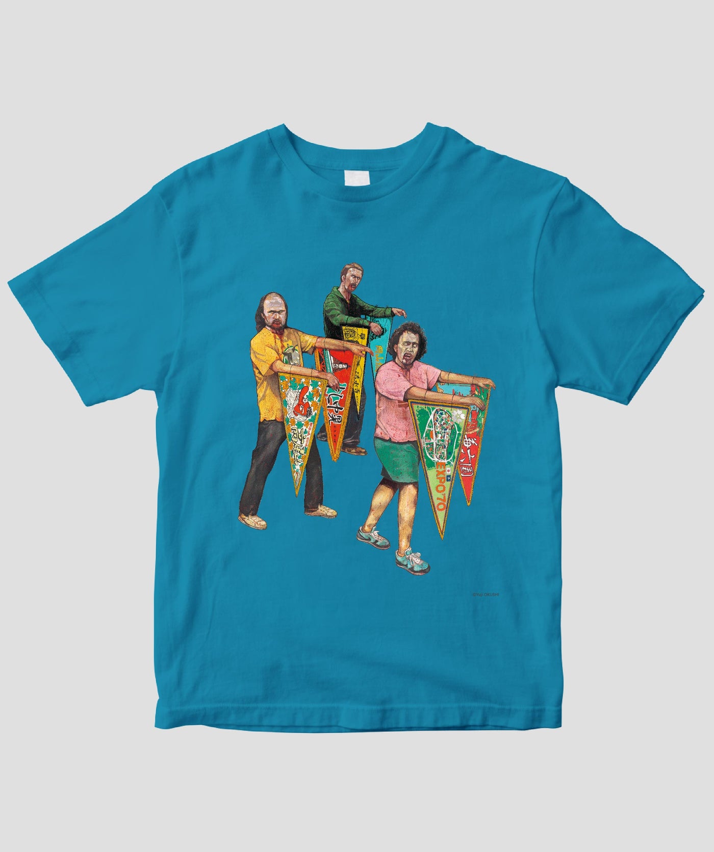 ペナントゾンビTシャツ / 偕成社