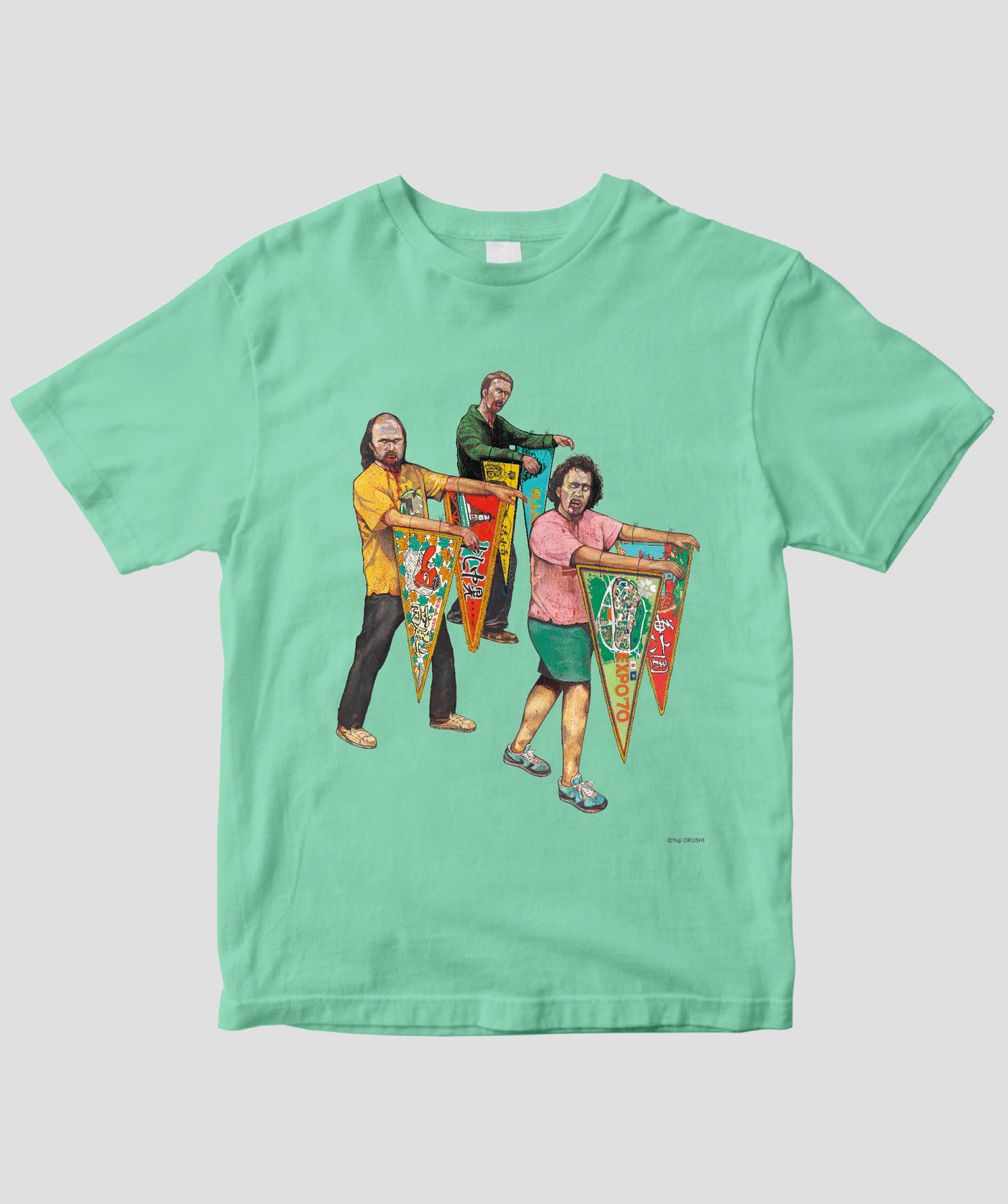 ペナントゾンビTシャツ / 偕成社