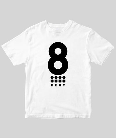 リズム・パターン Tシャツ “8 Beat” / リットーミュージック