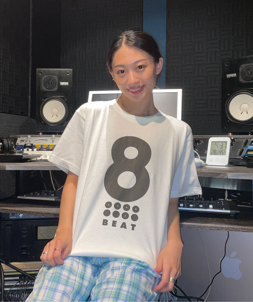 リズム・パターン Tシャツ “8 Beat” / リットーミュージック