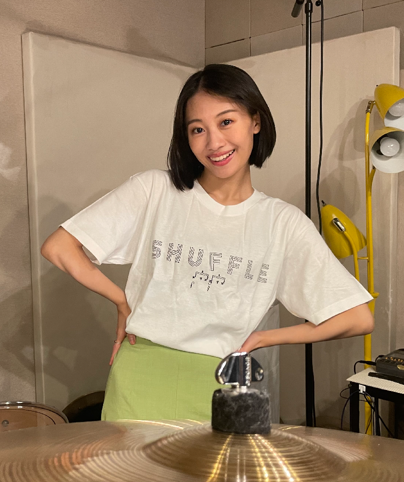 リズム・パターン Tシャツ “Shuffle”/ リットーミュージック