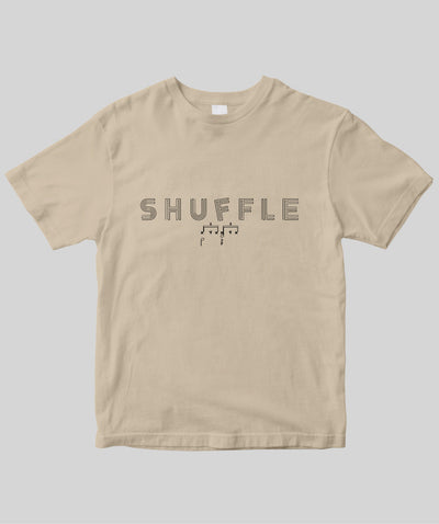 リズム・パターン Tシャツ “Shuffle”/ リットーミュージック