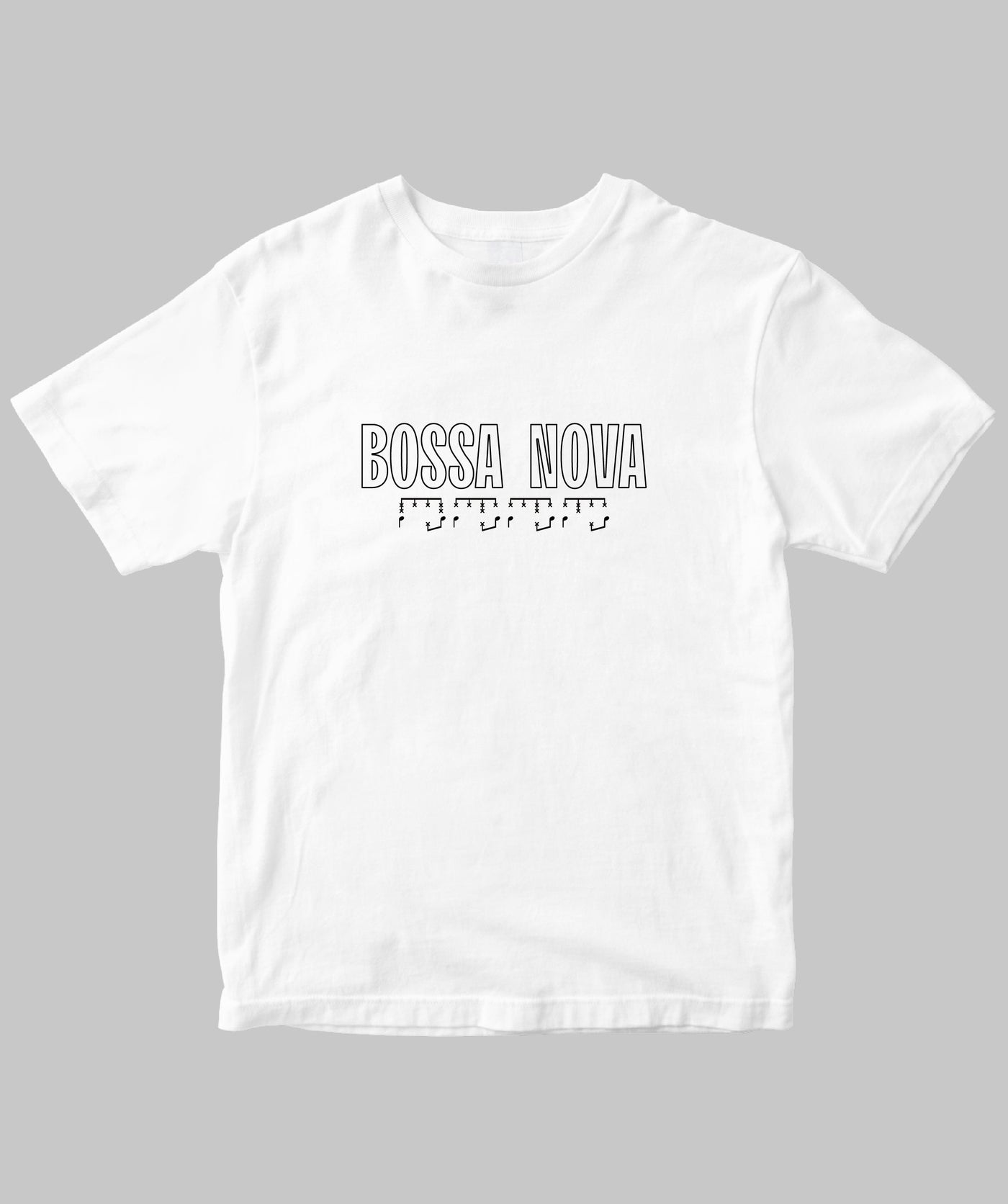 リズム・パターン Tシャツ “ボサノヴァ” / リットーミュージック