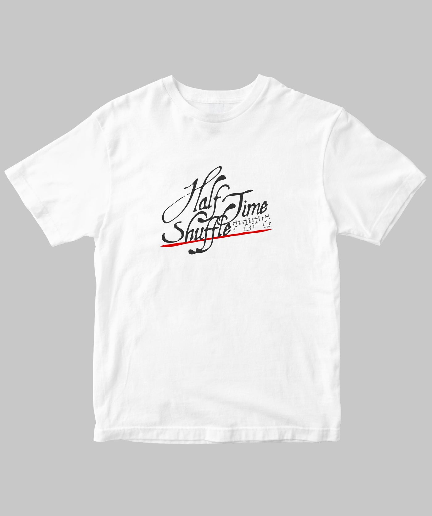 リズム・パターン Tシャツ “ハーフタイム・シャッフル” / リットーミュージック