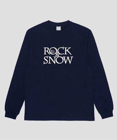 ROCK&SNOW / 『ROCK&SNOW』オリジナル・ロゴ ロンT / 山と溪谷社